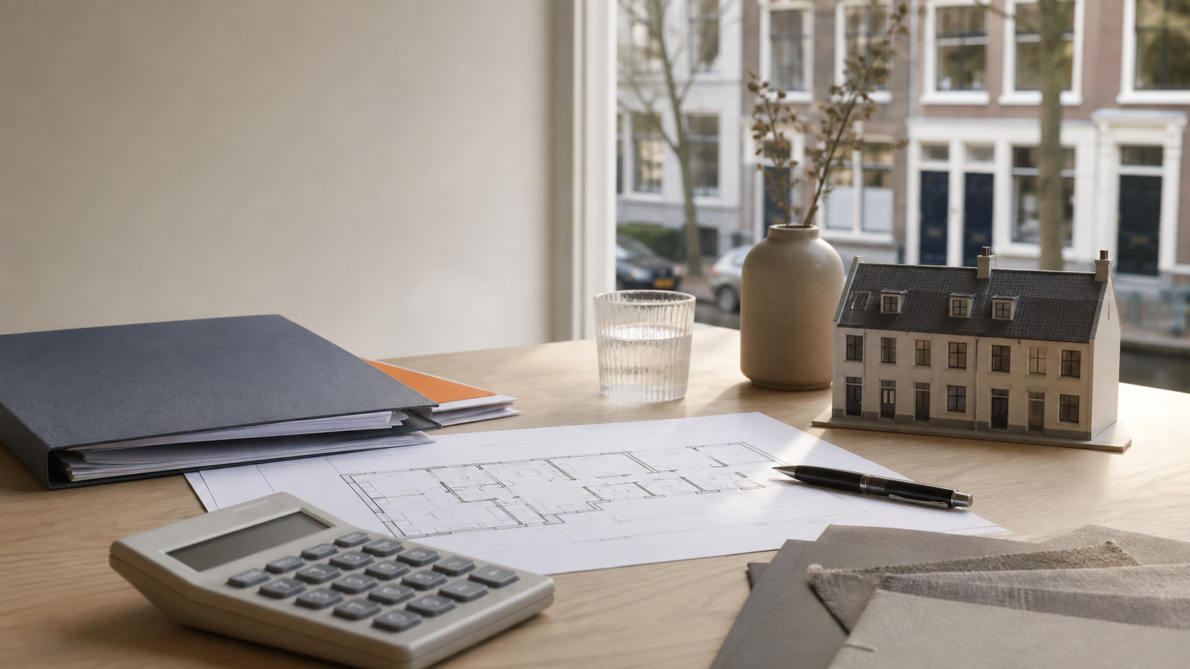 Fysieke en hybride taxatie met Rotterdamse woningen, een taxateur en digitale controle van woninggegevens