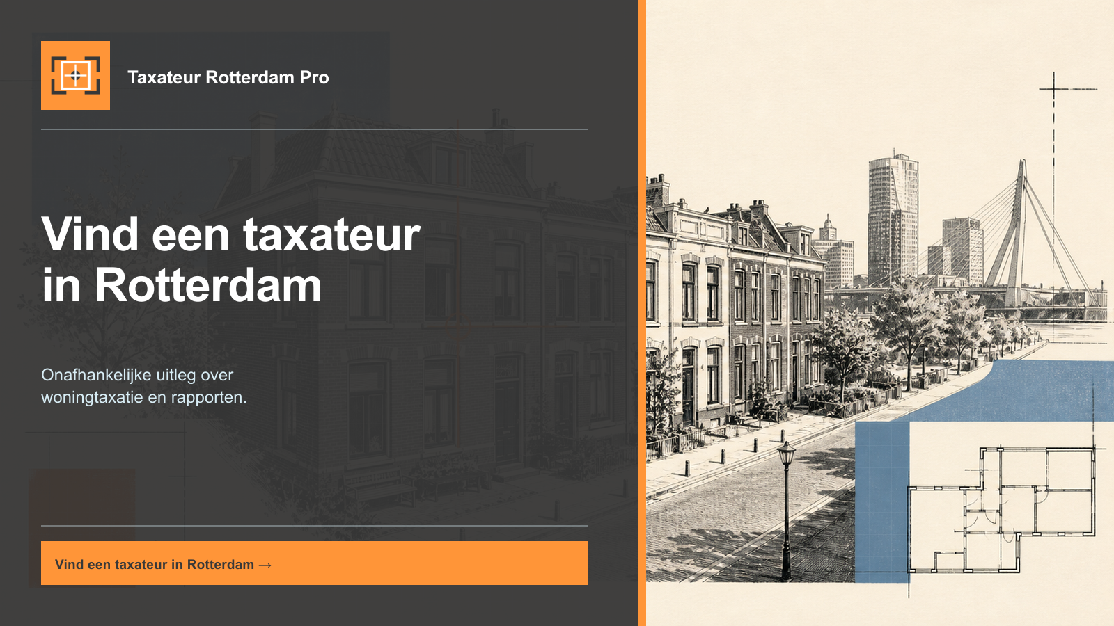 Branded media-afbeelding van Taxateur Rotterdam Pro met de tekst “Vind een taxateur in Rotterdam”