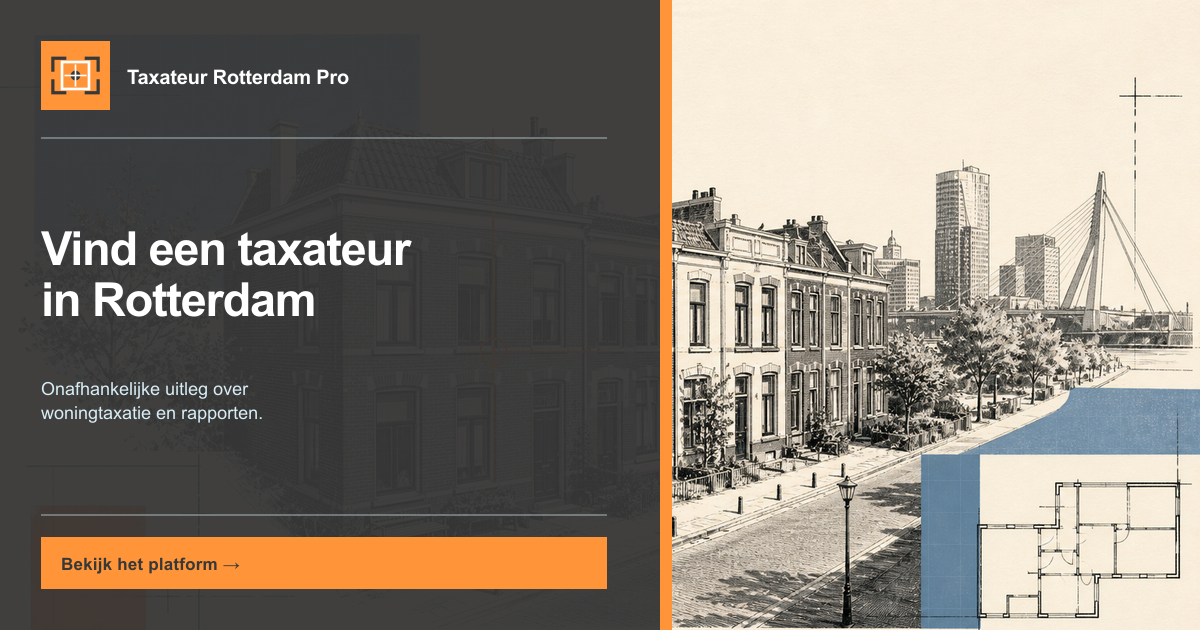 Social-shareafbeelding van Taxateur Rotterdam Pro voor uitgevers